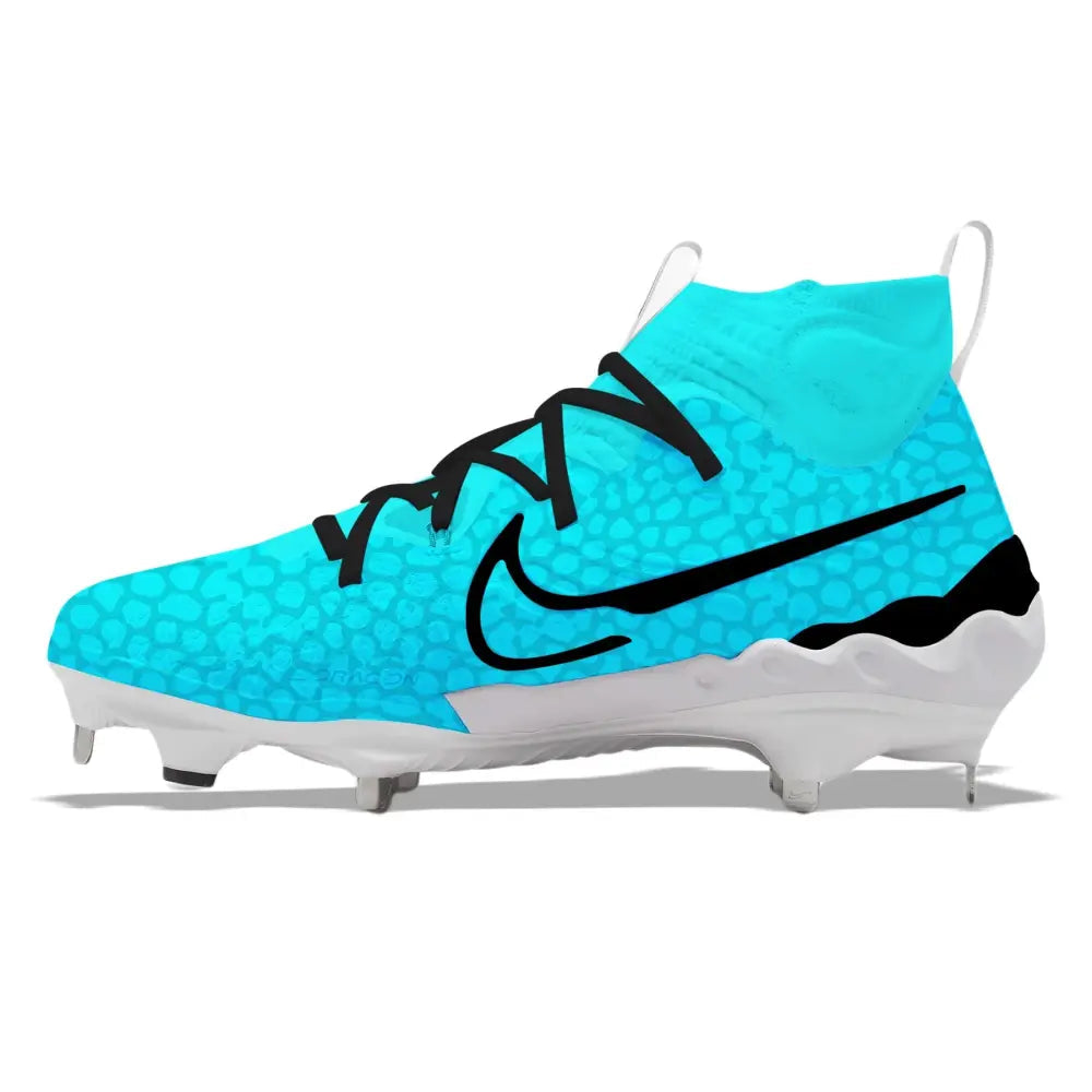 Softbol Tenis Huarache Azul Nike Alpha Huarache Elite Turf Womens
