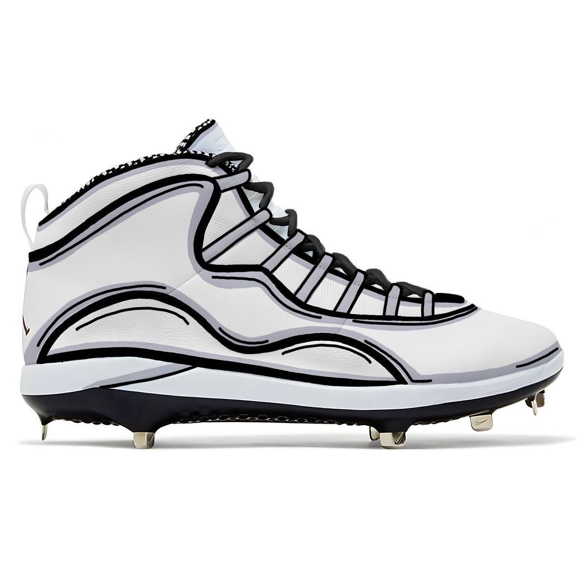 custom jordan cleats baseball
