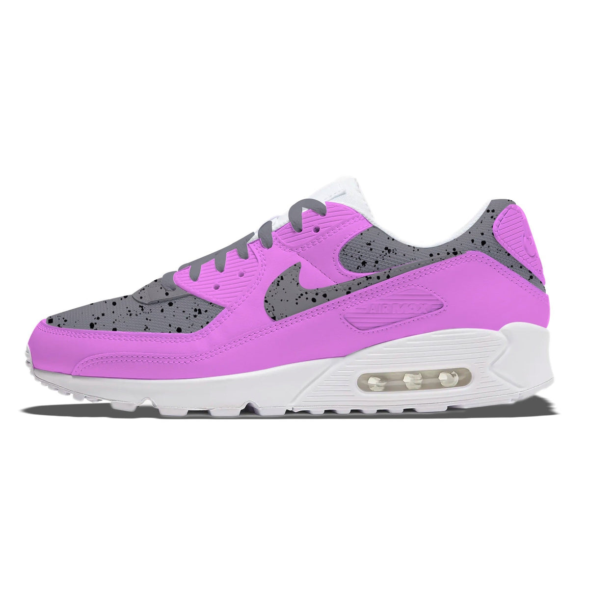 nike air max 90 purple and black