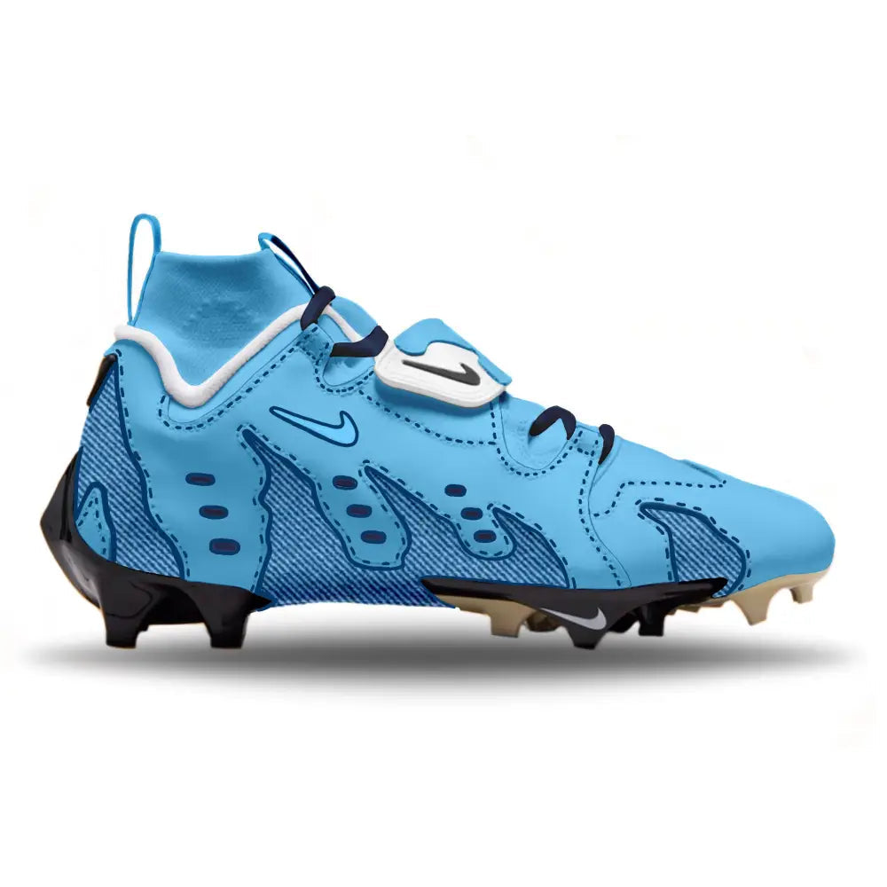 Denim Nike Vapor Edge 360 DT 96 'Diamond Turf' | Stadium Custom Kicks Denim Nike Vapor Edge 360 DT 96 'Diamond Turf' | Stadium Custom Kicks