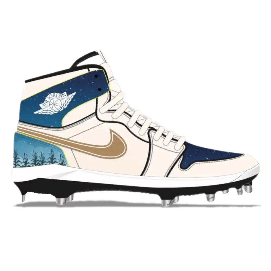Retro Cleats Custom Metal Cleats Nike Jordan Baseball Cleats Metal