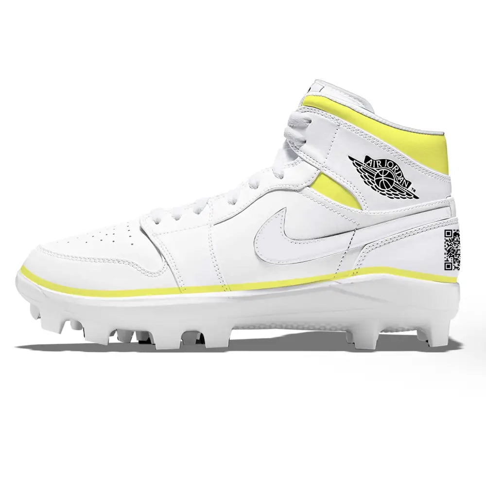 "First Class" Jordan 1 Retro Cleats - Stadium Custom – Stadium Custom Kicks