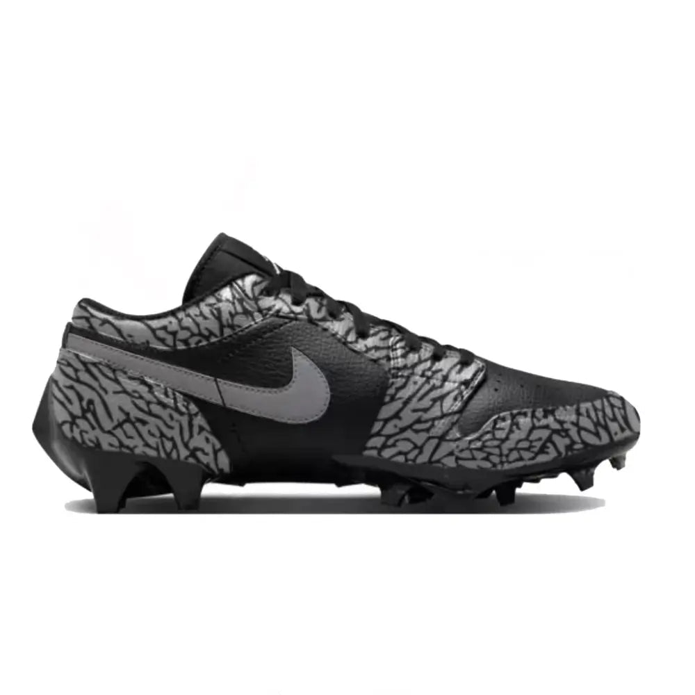 Gray Safari” Jordan 1 Vapor Edge Low Cleats – Stadium Custom Kicks