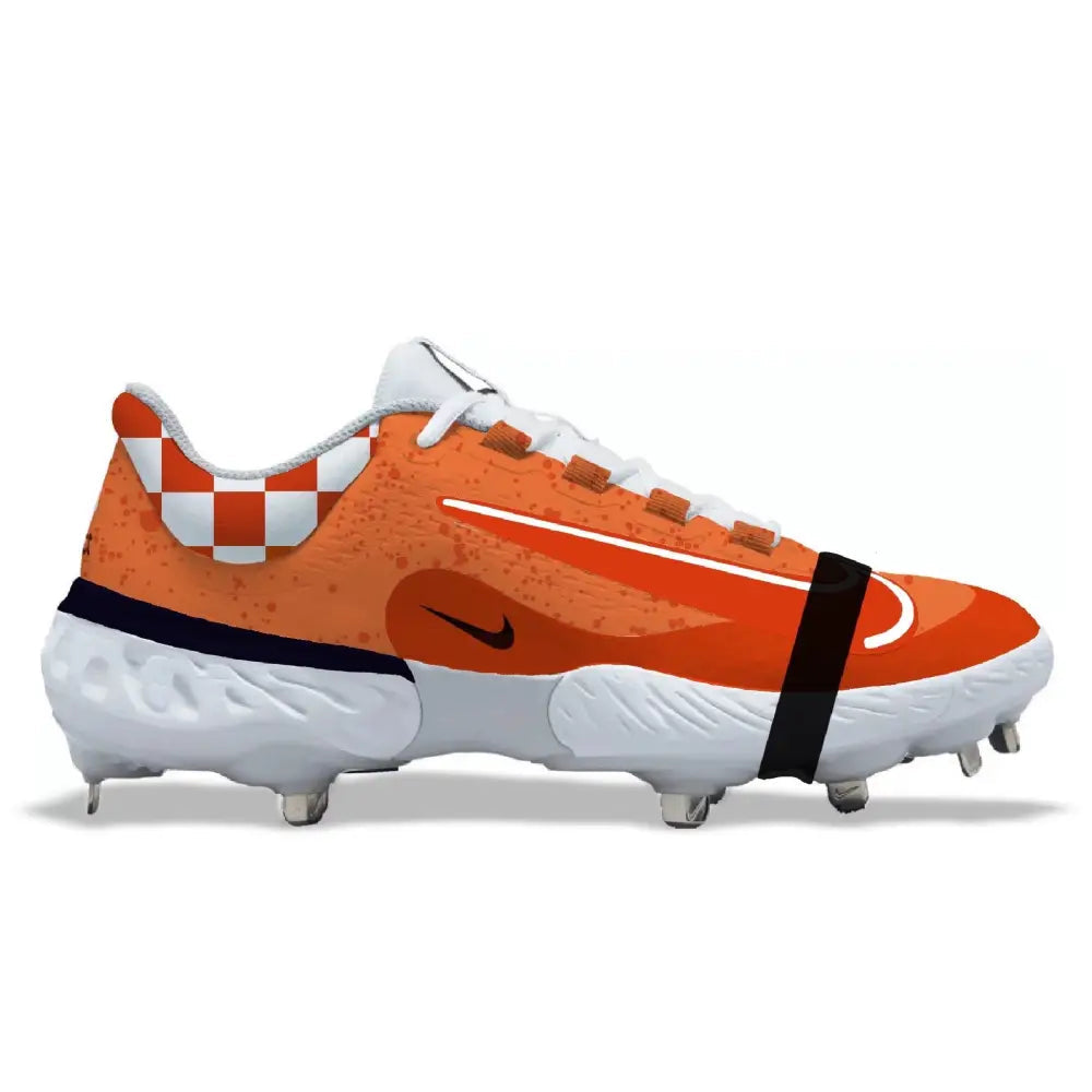 Orange Lobster Nike Alpha Huarache Elite 4 Low | Stadium Custom Kicks