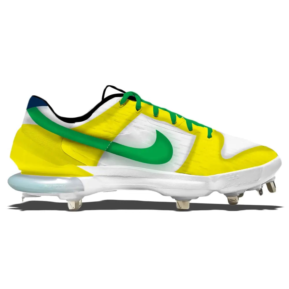 Oregon Dunk Nike Force Zoom Trout 7 Pro | Stadium Custom Kicks