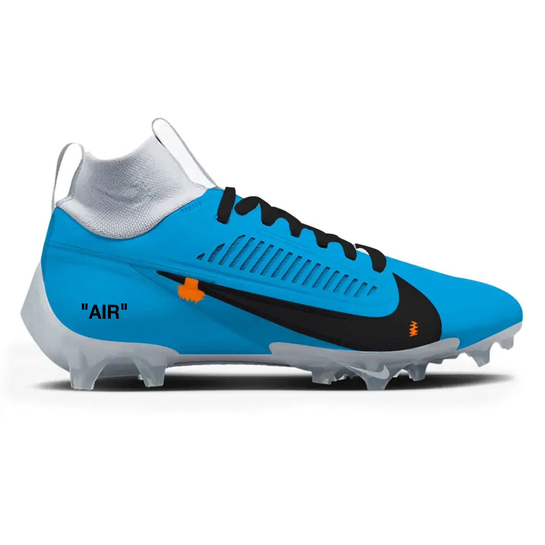 Nike Mens Vapor 360 Elite Football Cleats Silver Blue Sz 16 AQ3276-010 Nike Vapor Edge Pro 360 2  main image 4
