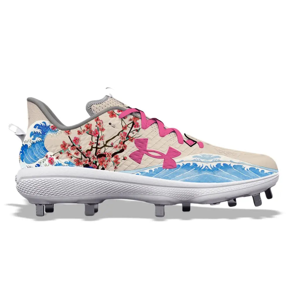 Pink Baseball Cleats Under Armour Mother's Day Cleats Pink