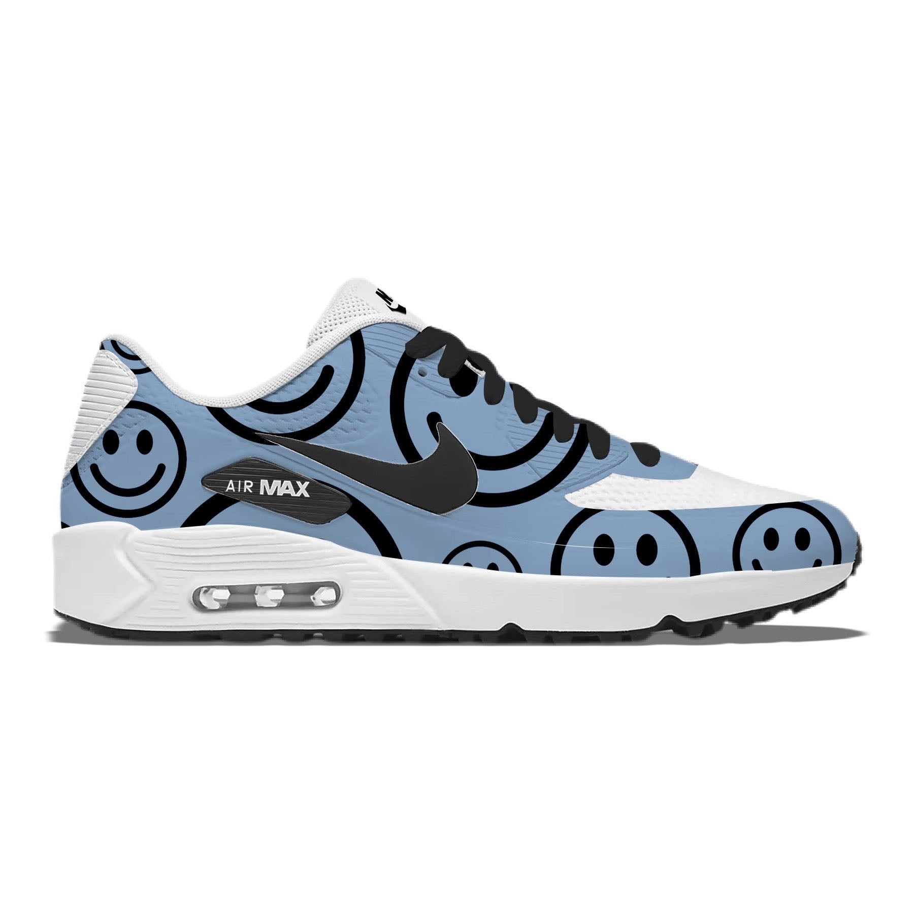 Smiles Nike Air Max 90 G Golf | Stadium Custom Kicks