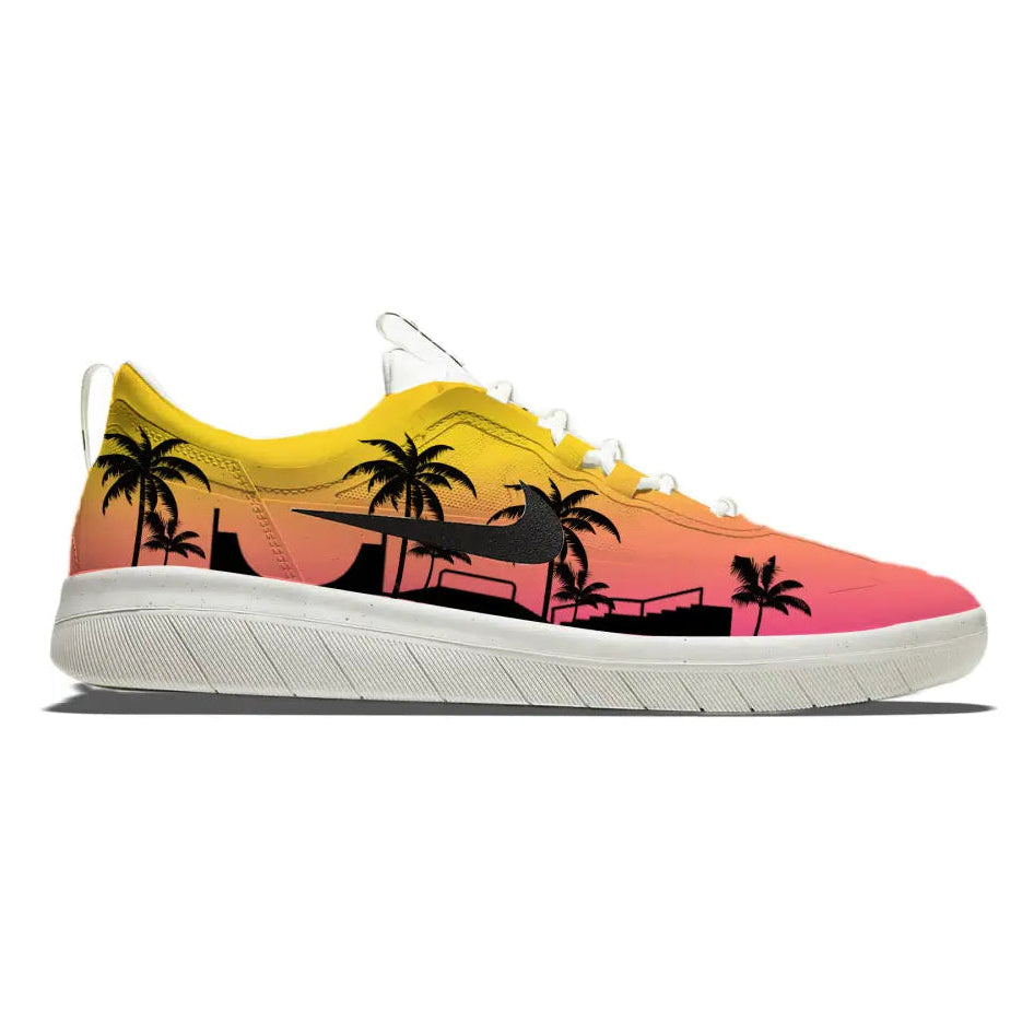 Venice Sunset Nike SB Nyjah Free 2 | Stadium Custom Kicks