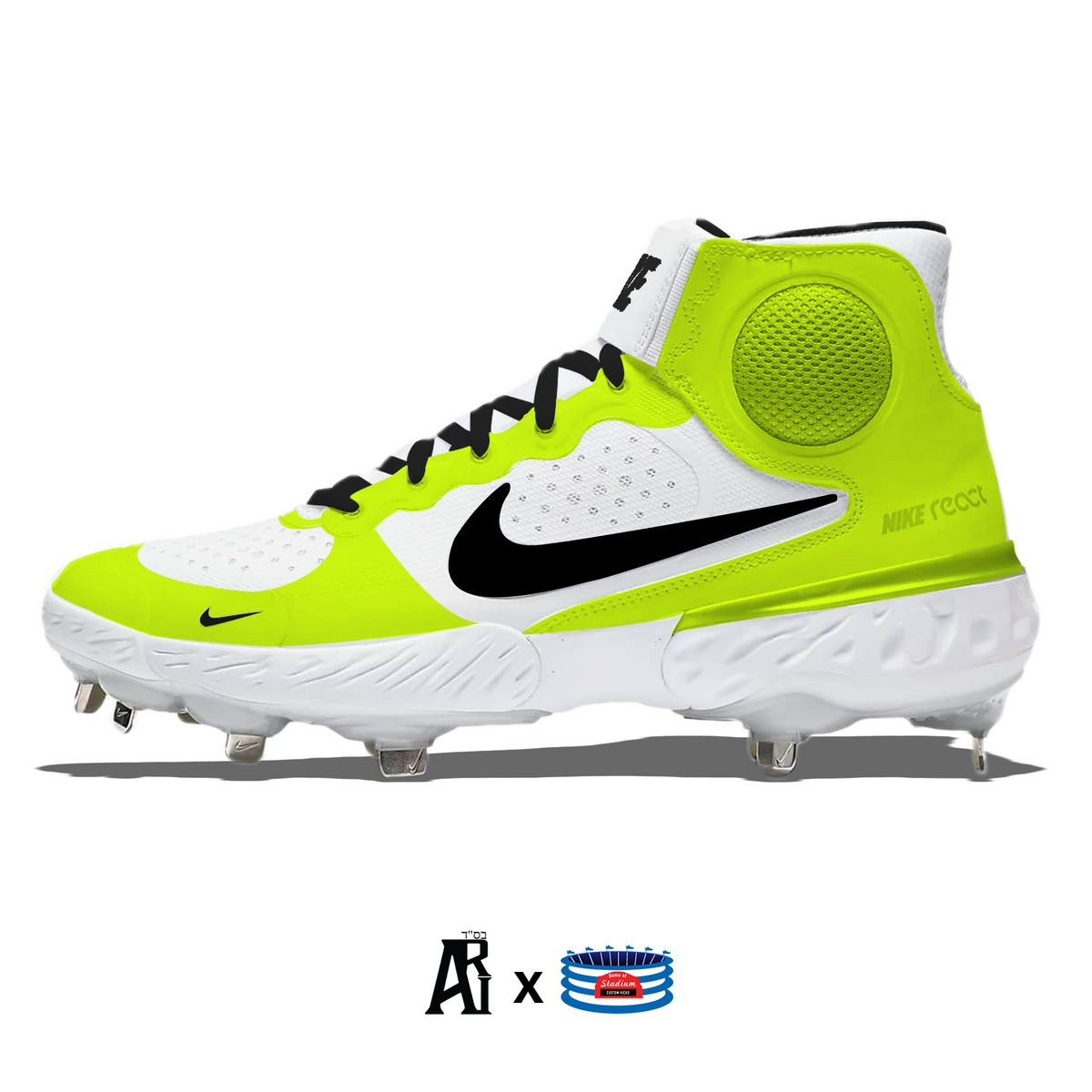 Mag Nike Alpha Huarache Elite 2 Mid Cleats