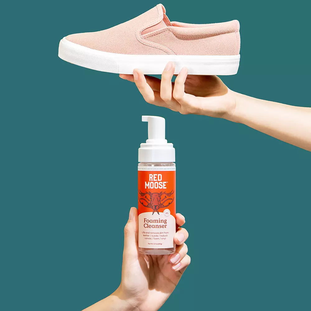  RED MOOSE Shoe and Sneaker Cleaner - 4 oz Foaming
