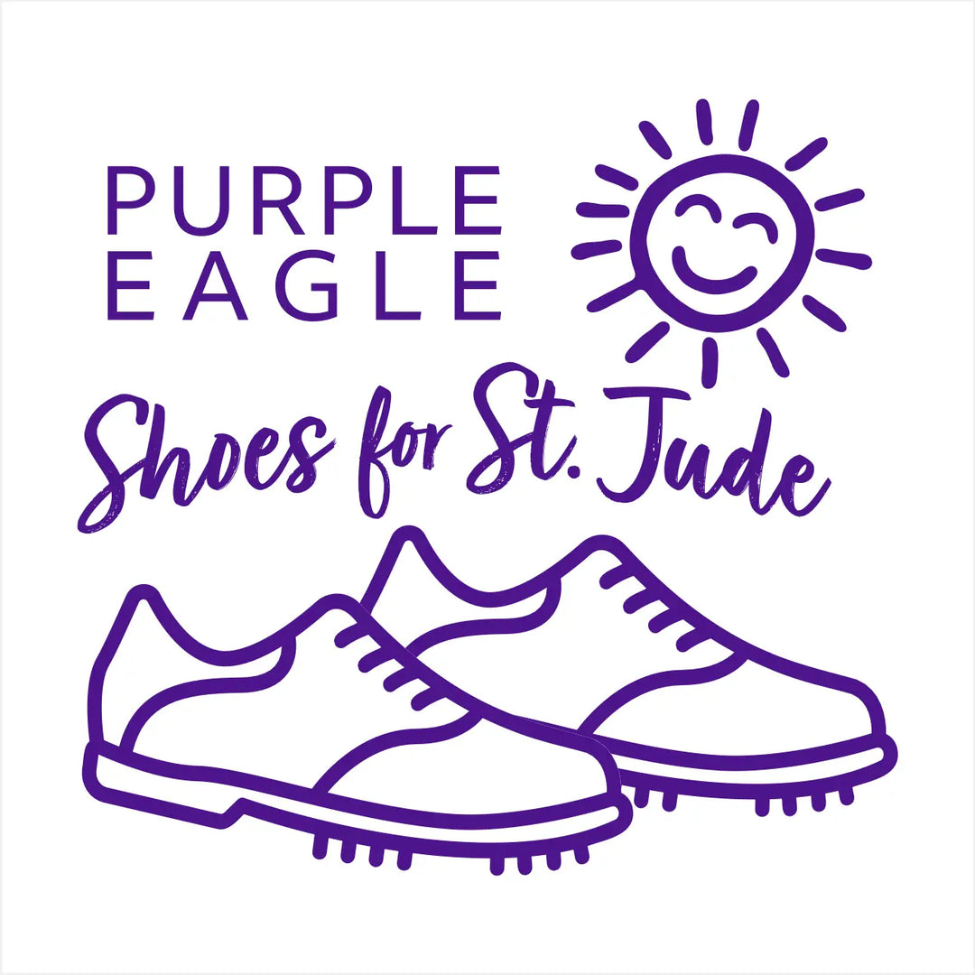 Purple Eagle Shoes For St. Jude