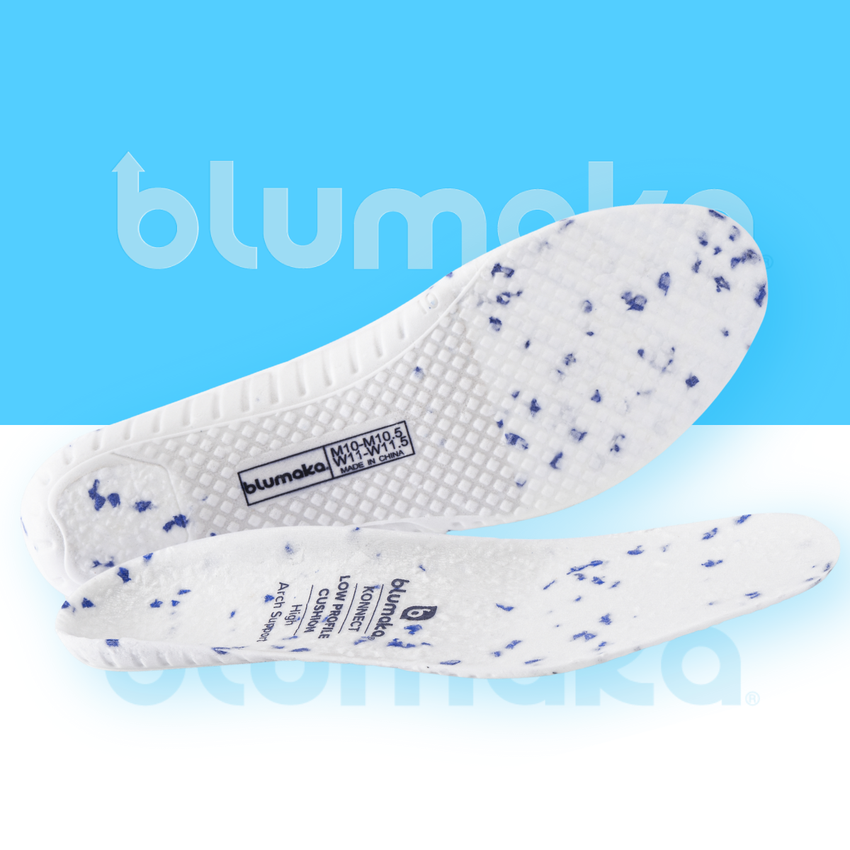 Blumaka NonSlip 'FoamLock' Performance Insoles
