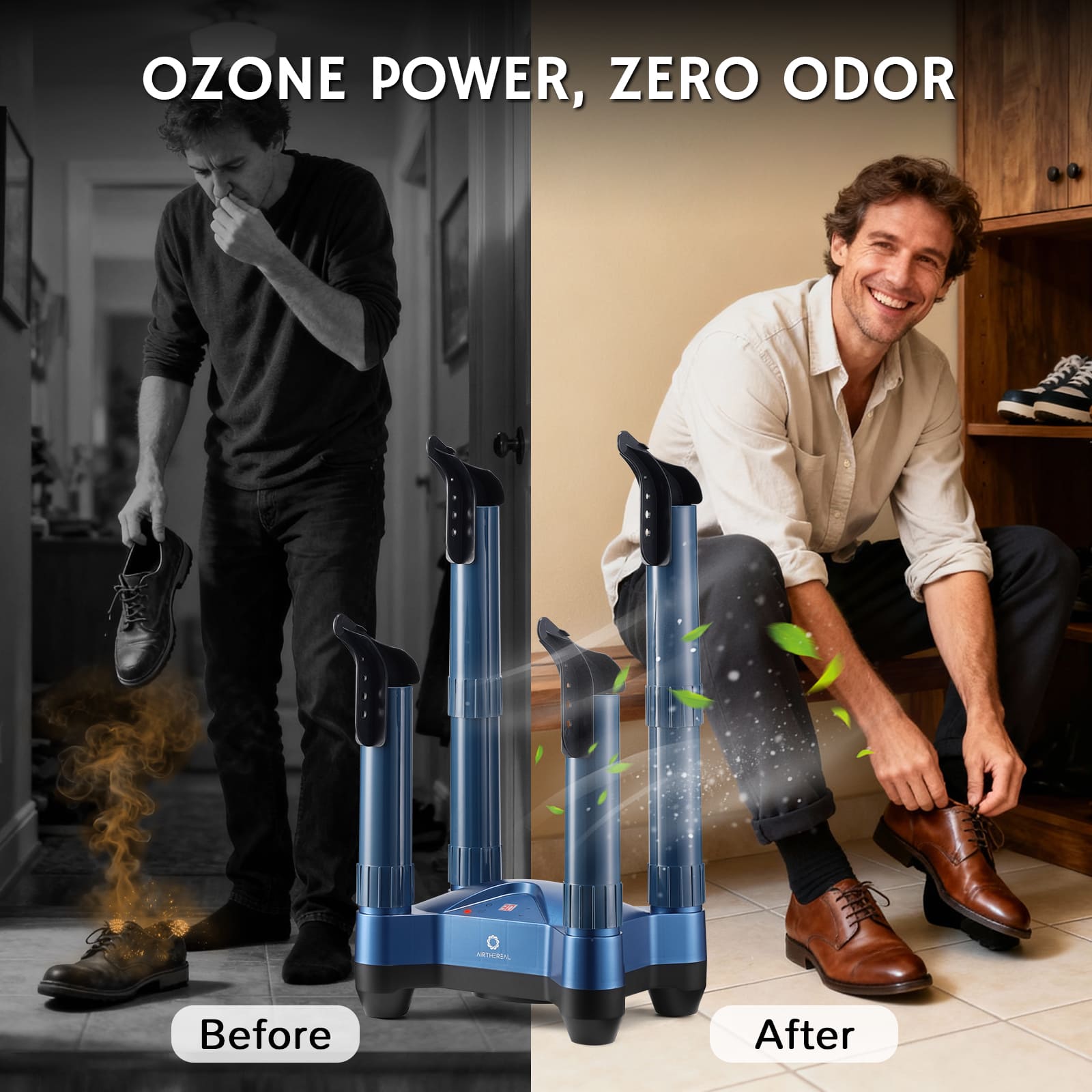 Airthereal SD20 Cleat and Shoe Dryer and Deodorizer with Heat