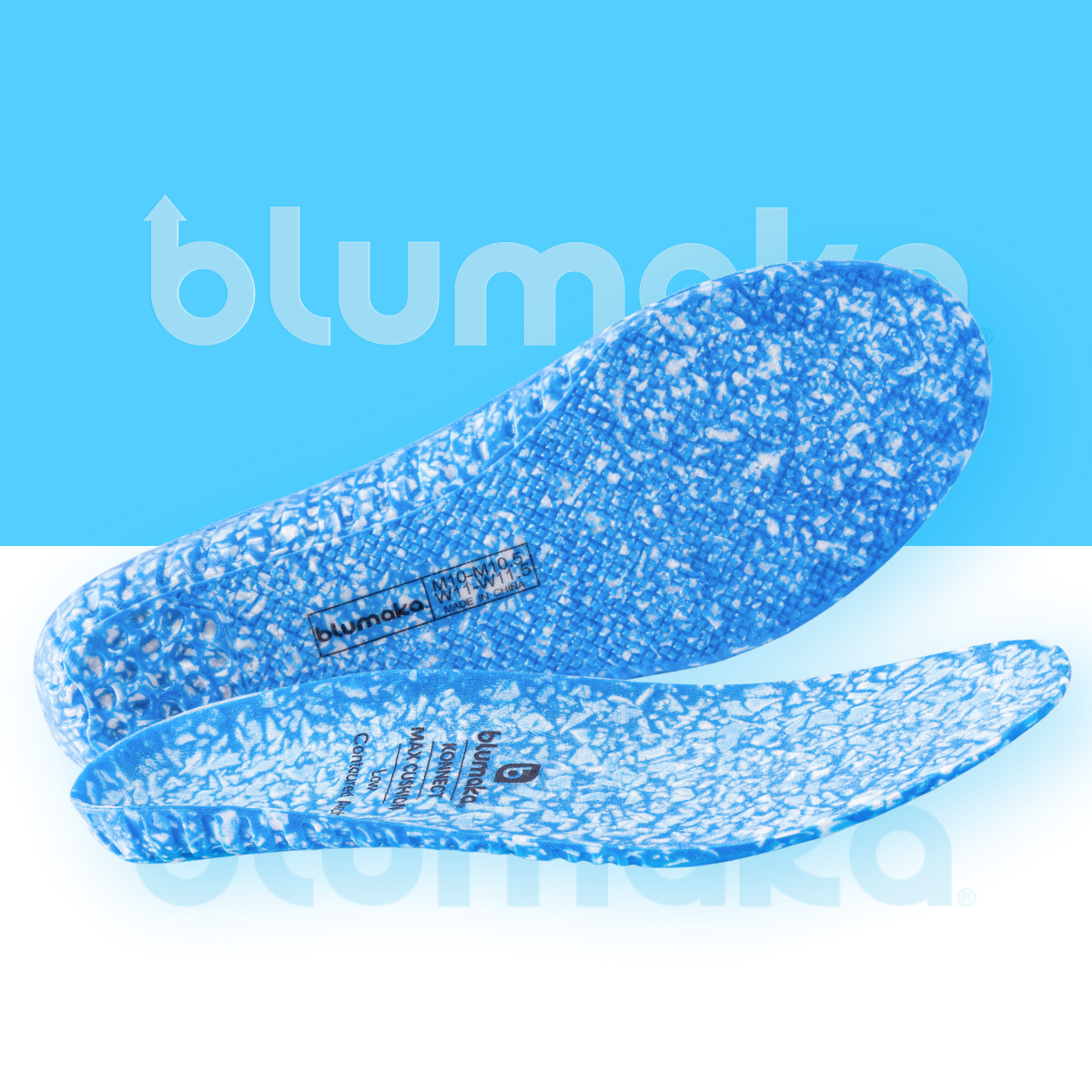 Blumaka NonSlip 'FoamLock' Performance Insoles