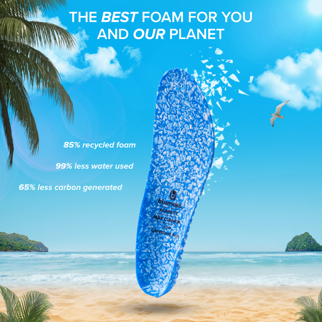 Blumaka NonSlip 'FoamLock' Performance Insoles