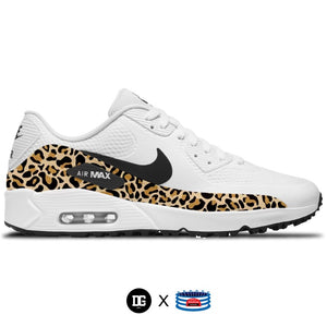 "Cheetah" Nike Air Max 90 G Golf Shoes