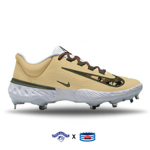 "Glitch Camo Alternate" Nike Alpha Huarache Elite 4 Low Cleats