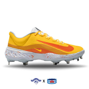 "Gradient Sunset" Nike Alpha Huarache Elite 4 Low Cleats