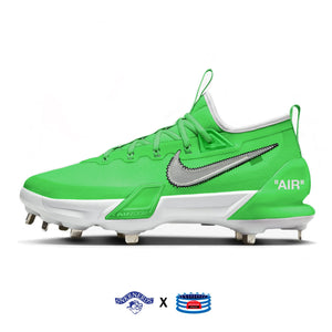 "Green Force OW" Nike Force Zoom Trout 9 Elite Cleats