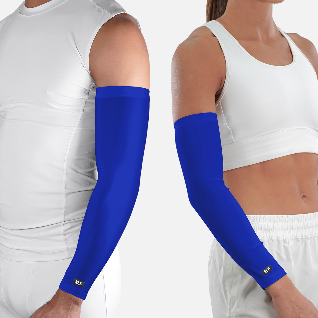 Manga del brazo azul real de Hue