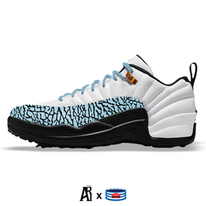 "Cemento azul" Jordan 12 Retro Zapatos de golf