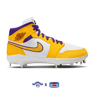 "Los Angeles Away" Jordan 1 Retro Cleats