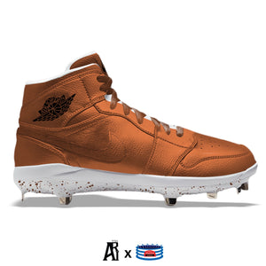 "Metallic Copper" Jordan 1 Retro Cleats