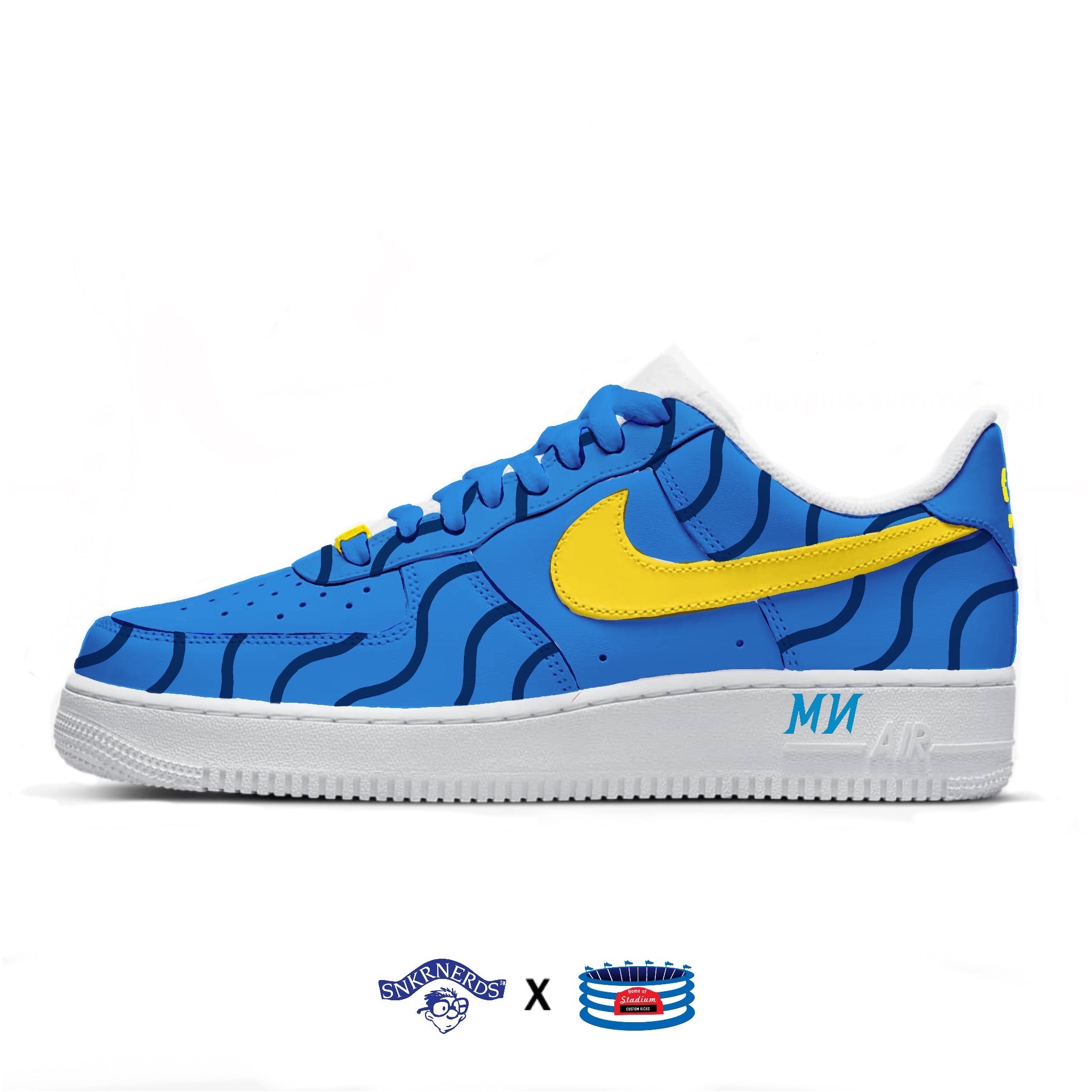 Minnesota Nike Air Force 1 Low Shoes Men s 10 Option 2