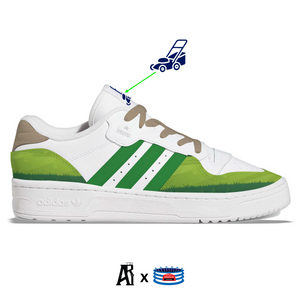 “Mow Your Lawn Stripes 2.0" Adidas Rivalry Low Shoes