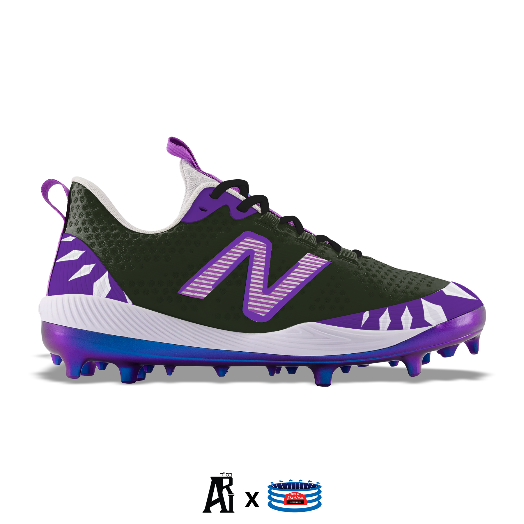 New balance baseball shoes maroon best sale