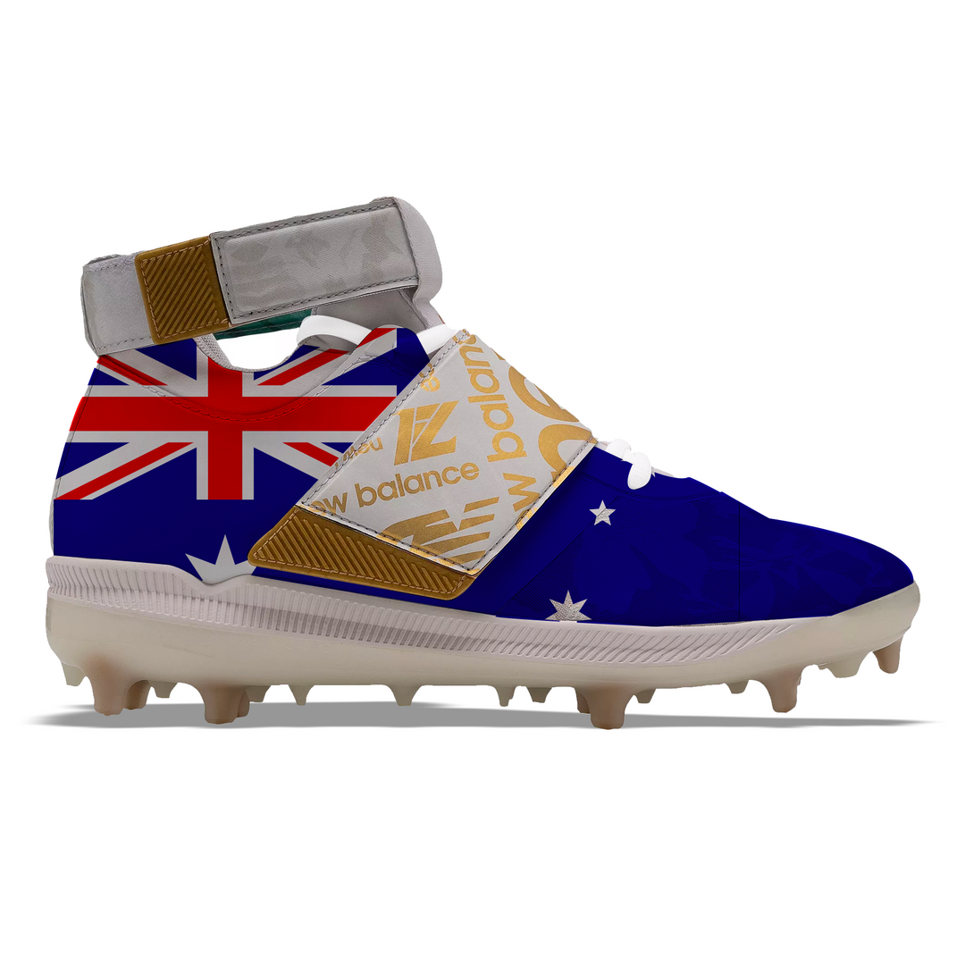 ’Australia Flag’ New Balance Lindor 1 TPU Baseball Cleats - Cleats
