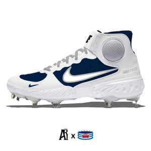 New York Nike Alpha Huarache Elite 3 Mid Cleats Stadium Custom Kicks