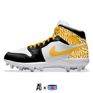 "Pittsburgh Elephant" Jordan 1 TD Cleats