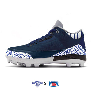 "Respect" Jordan 3 Retro MCS Cleats