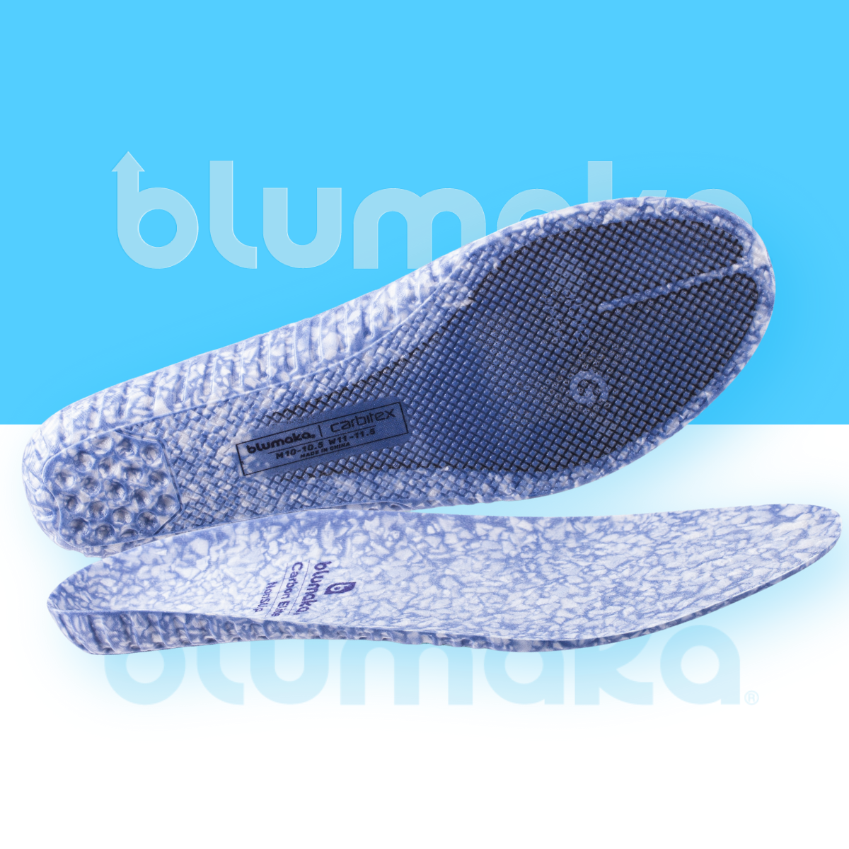 Blumaka NonSlip Carbon Elite Insole