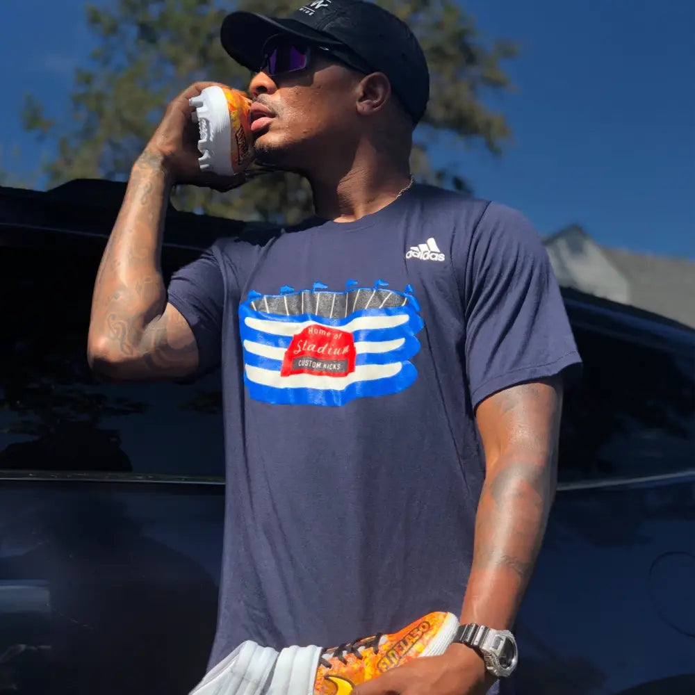 Adidas Men’s FreeLift Sport Stadium Custom Kicks T-Shirt