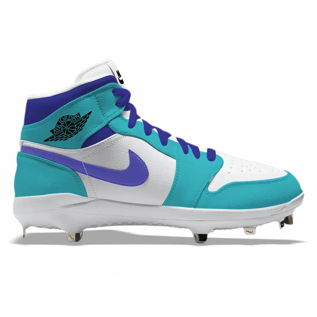 "Arizona" Air Jordan 1 Retro Cleats