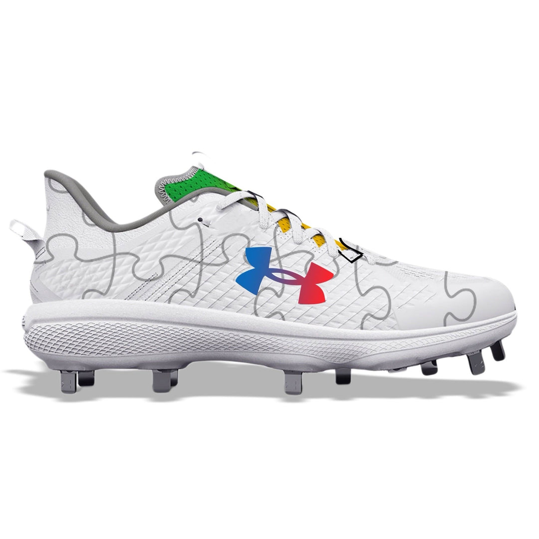 ’Autism Awareness’ Under Armour Yard Low MT Cleats - Cleats
