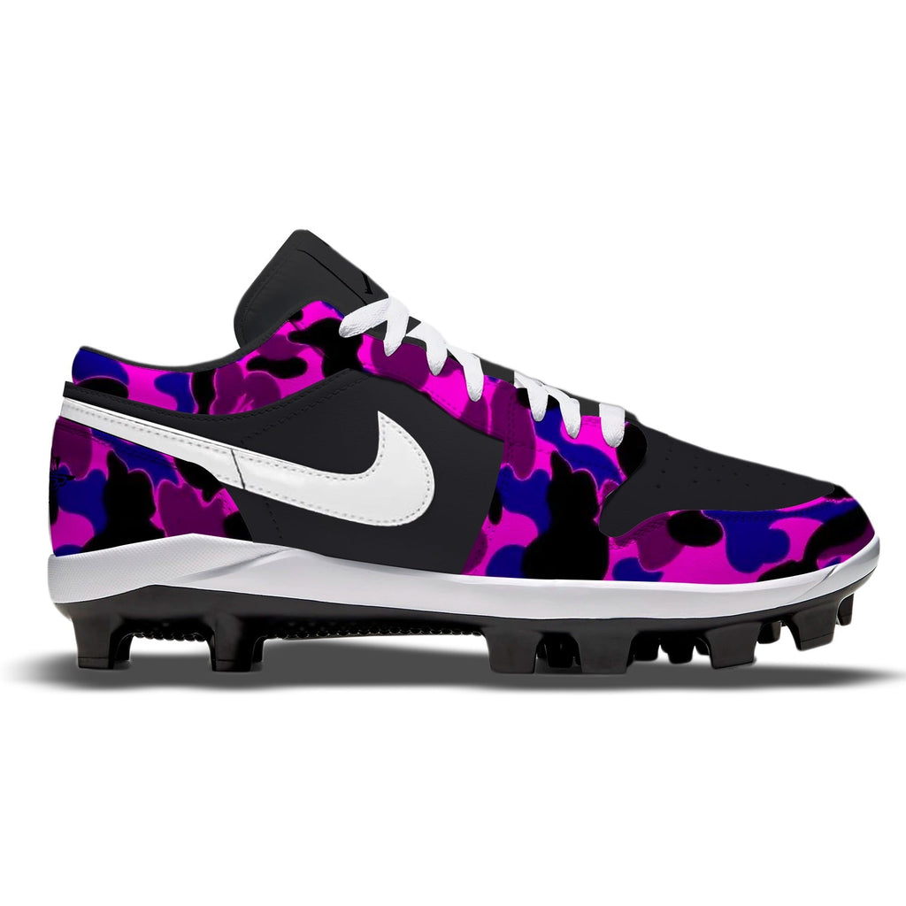 purple camouflage jordans