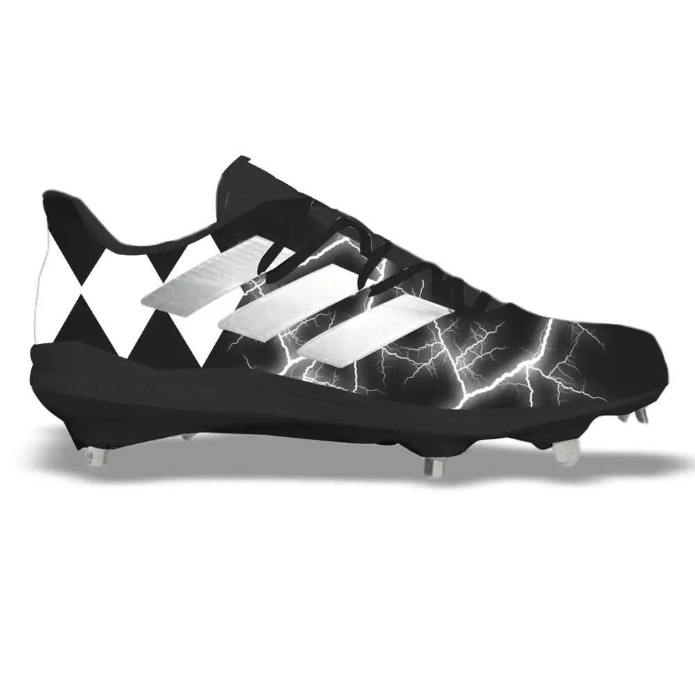 ’Black Ranger’ Adidas Adizero Afterburner 8 Cleats - Cleats