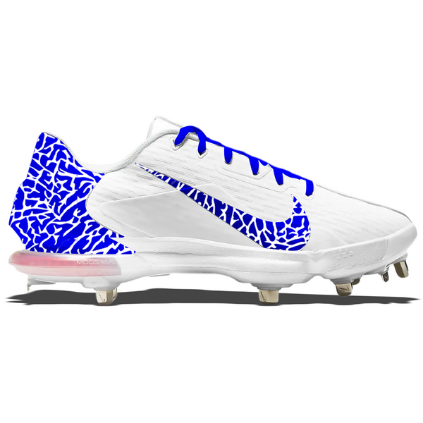 Blue Elephant Nike Force Zoom Trout 7 Pro | Stadium Custom Kicks