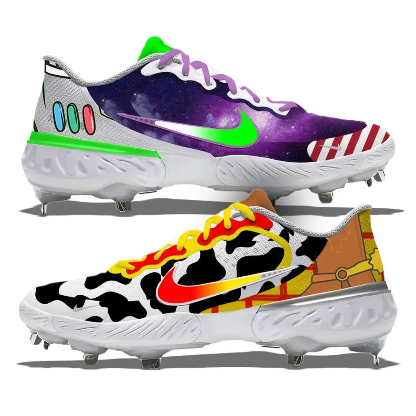 Buzz & Woody Nike Alpha Huarache Elite 3 Low | Stadium Custom Kicks