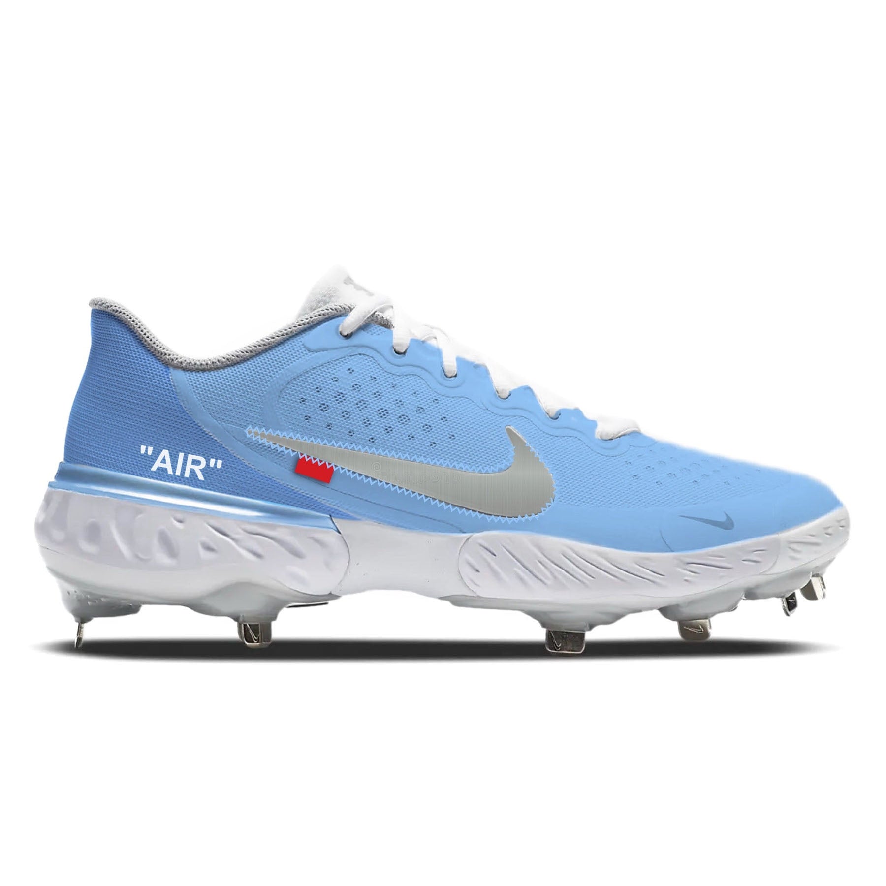 ’Carolina Force OW’ Nike Alpha Huarache Elite 3 Low Cleats - Cleats