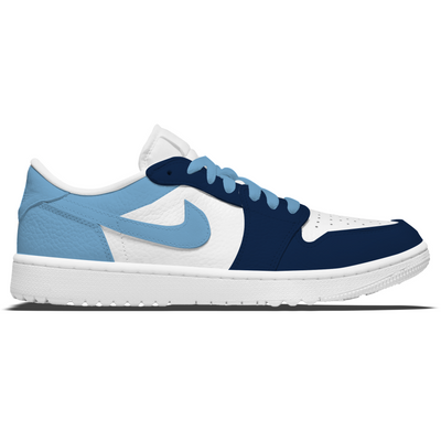 ’Carolina’ Jordan 1 Golf Shoes - Sneakers