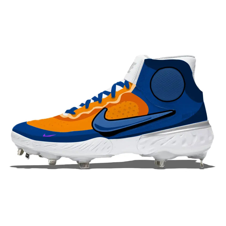 ’Cartoon’ Nike Alpha Huarache Elite 3 Mid Cleats - Cleats