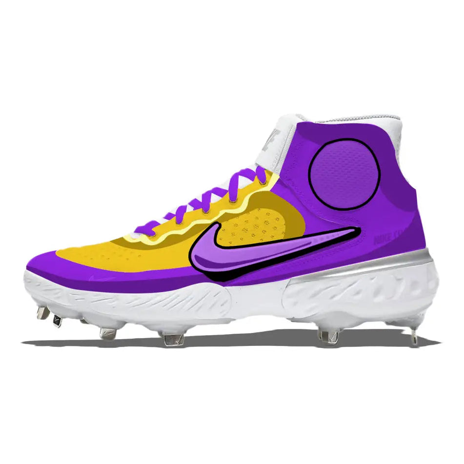 ’Cartoon’ Nike Alpha Huarache Elite 3 Mid Cleats - Cleats
