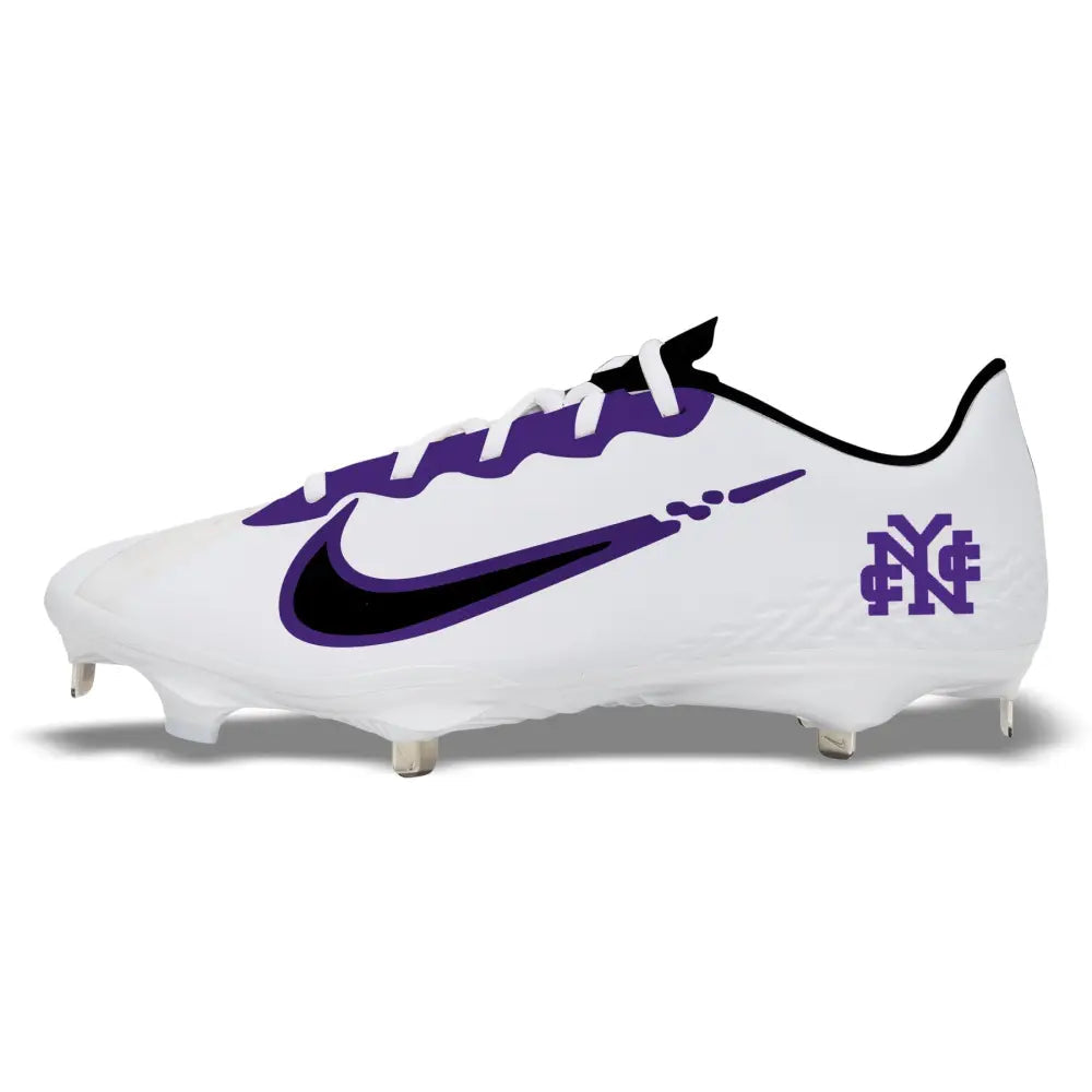 White baseball cleat from Nike React Vapor Ultrafly Elite 4 collection