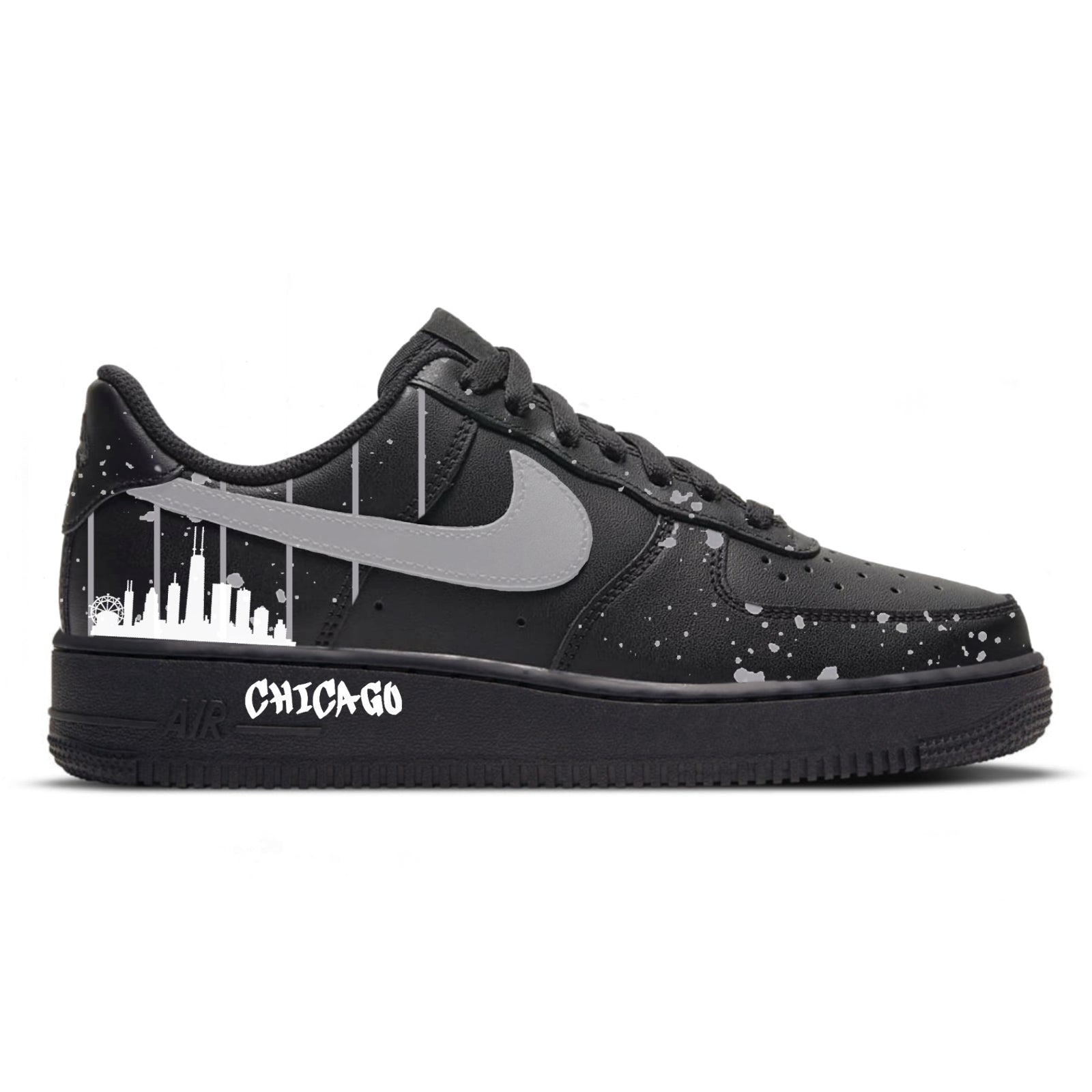 Chicago Nike Air Force 1 Low | Stadium Custom Kicks Chicago Nike Air Force 1 Low | Stadium Custom Kicks