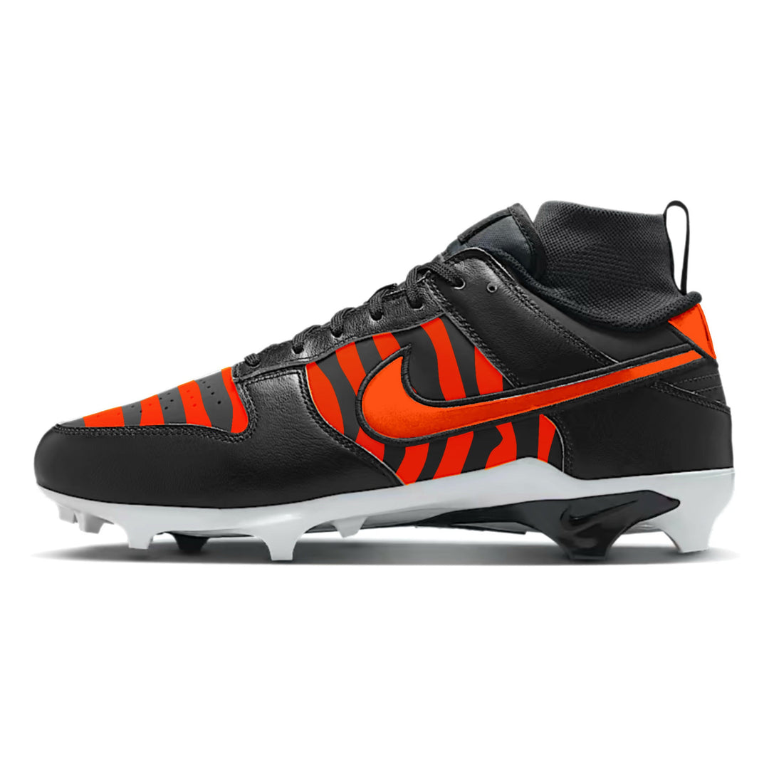 ’Cincinnati’ Nike Alpha Menace Dunk Football Cleats - Cleats
